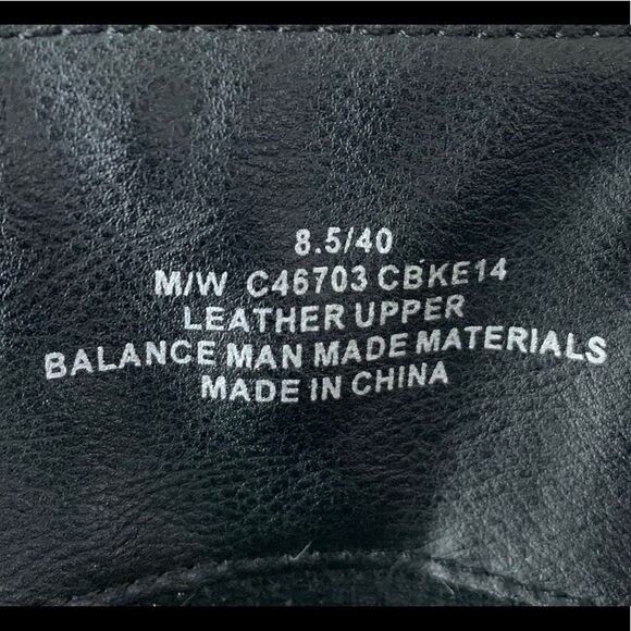 B.O.C. Leather Black knee length boots, great condition, wide calf, size 8.5 - Picture 5 of 7